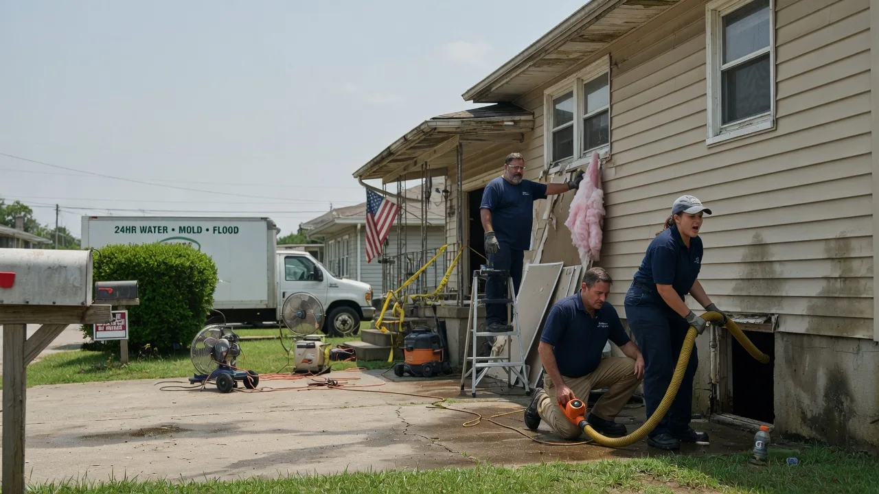 Water Damage Repair in Buckner, AR near me